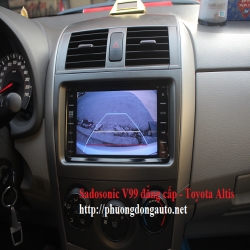 Phương đông Auto DVD Sadosonic V99 theo xe Toyota Altis | Sự lựa chọn hoàn hảo nhất